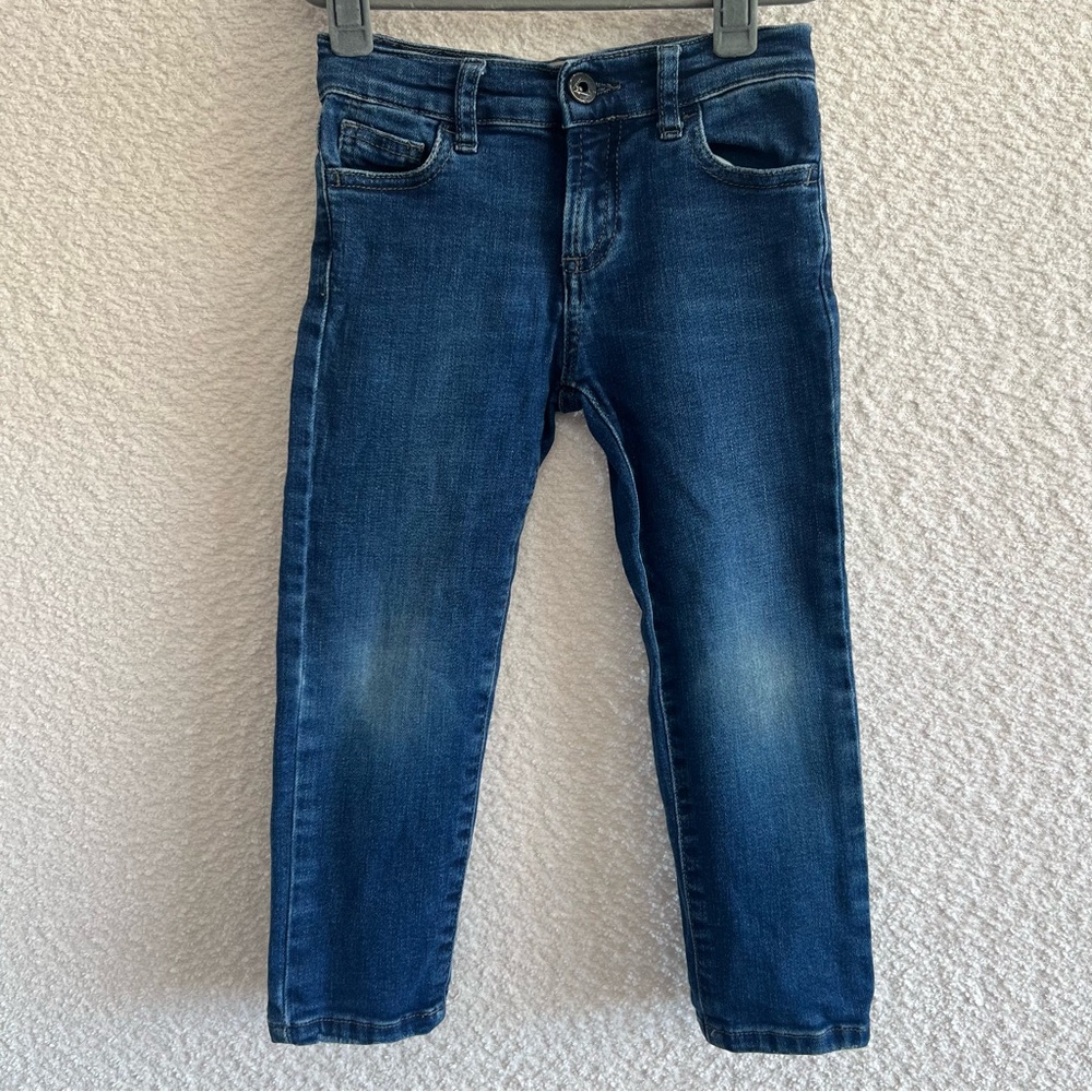 Roy Rogers Kidswear Toddler Boy Blue Denim Stretch Size 4T